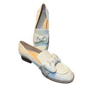 Bandolino Lindio Loafer Light Natural Bow Style Size 9M
